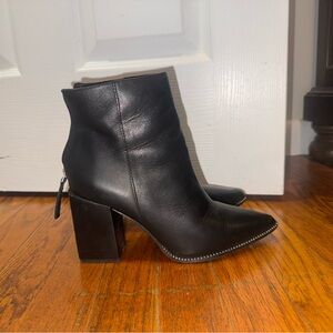 Steve Madden Black Heeled Boots